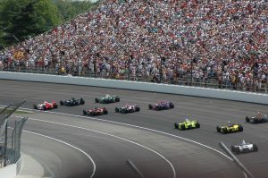 Drivers at the Indy 500, the racing capital of the world